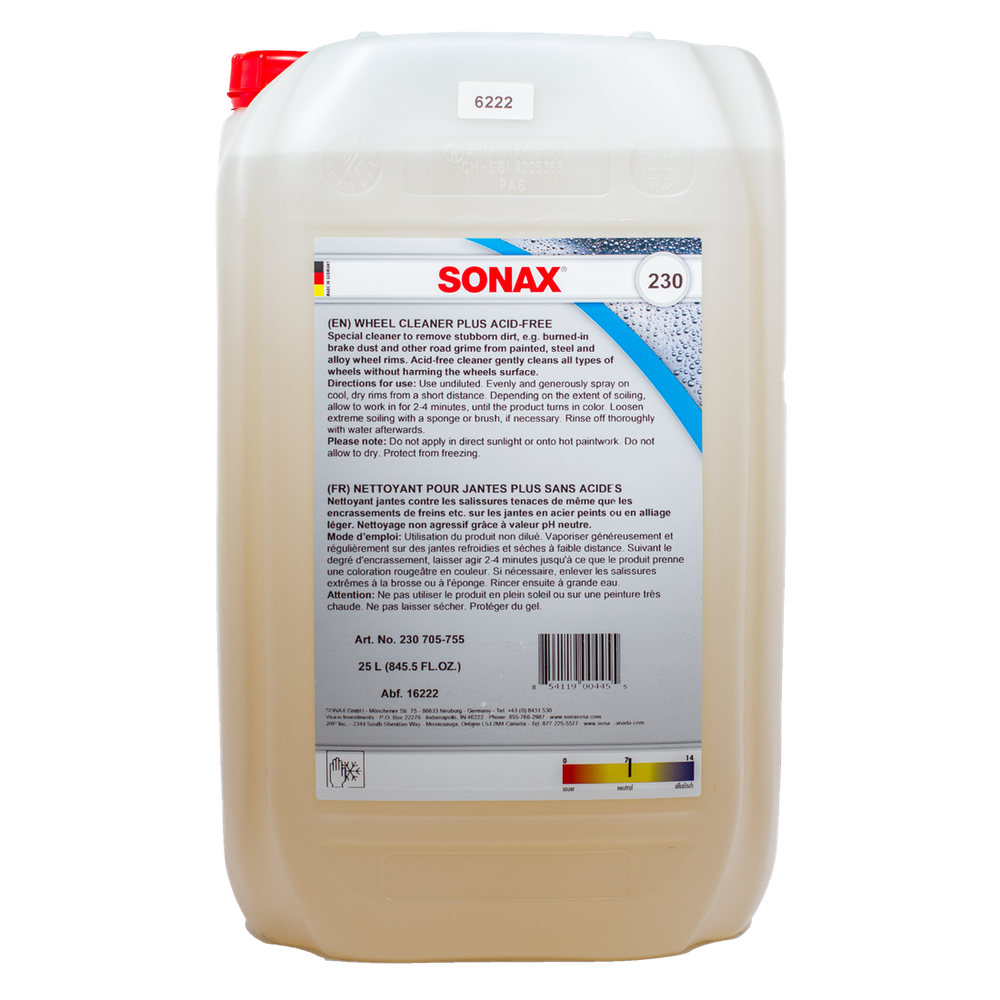 SONAX Wheel Cleaner Plus 25L - LOCAL PICK UP