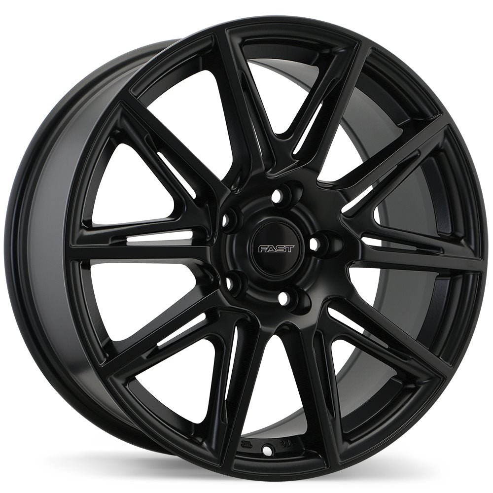 Fast Wheels Switch 19x8.0 5x114.3 ET35 67.1 Satin Black