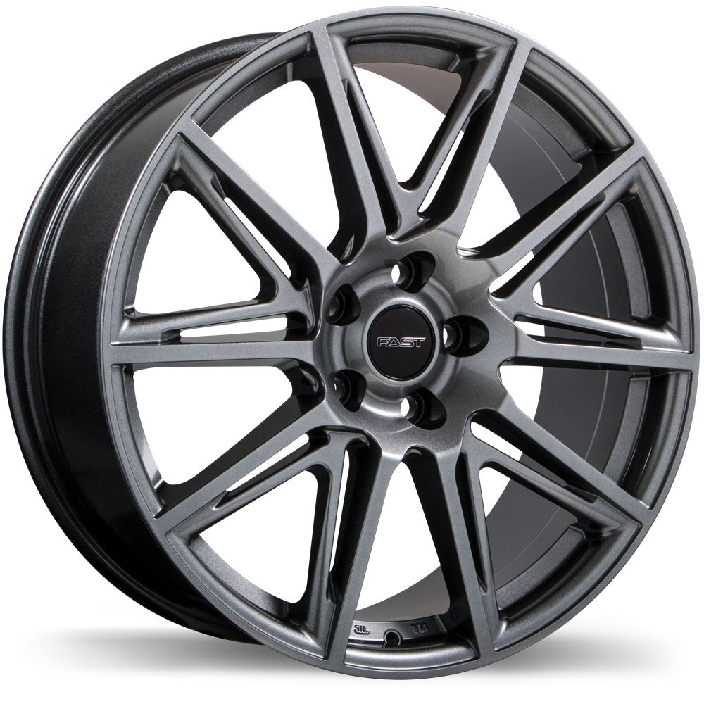 Fast Wheels Switch 19x8.0 5x108 ET40 63.4 Titanium
