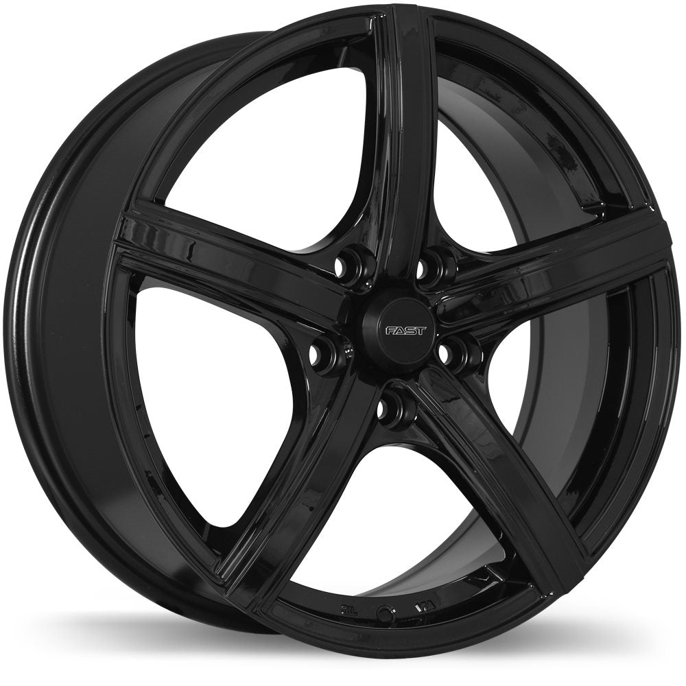 Fast Wheels Jet 16x7.0 5x114.3 ET45 64.1 Gloss Black