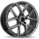 Fast Wheels Tactic 17x7.5 5x114.3 ET30 60.1 Titanium