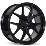 Fast Wheels FC04 17x8.0 5x100 ET35 72.6 Metallic Black