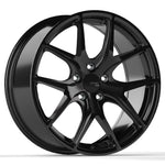 Fast Wheels FC04 19x8.5 5x100 ET35 72.6 Metallic Black