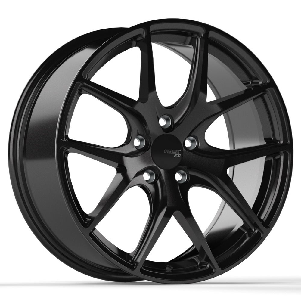 Fast Wheels FC04 20x9.5 5x108 ET35 72.6 Metallic Black