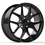 Fast Wheels FC04 19x8.5 5x105 ET45 72.6 Metallic Black