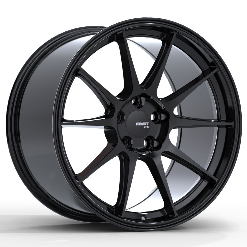 Fast Wheels FC08 18x9.5 5x100 ET38 72.6 Gloss Black