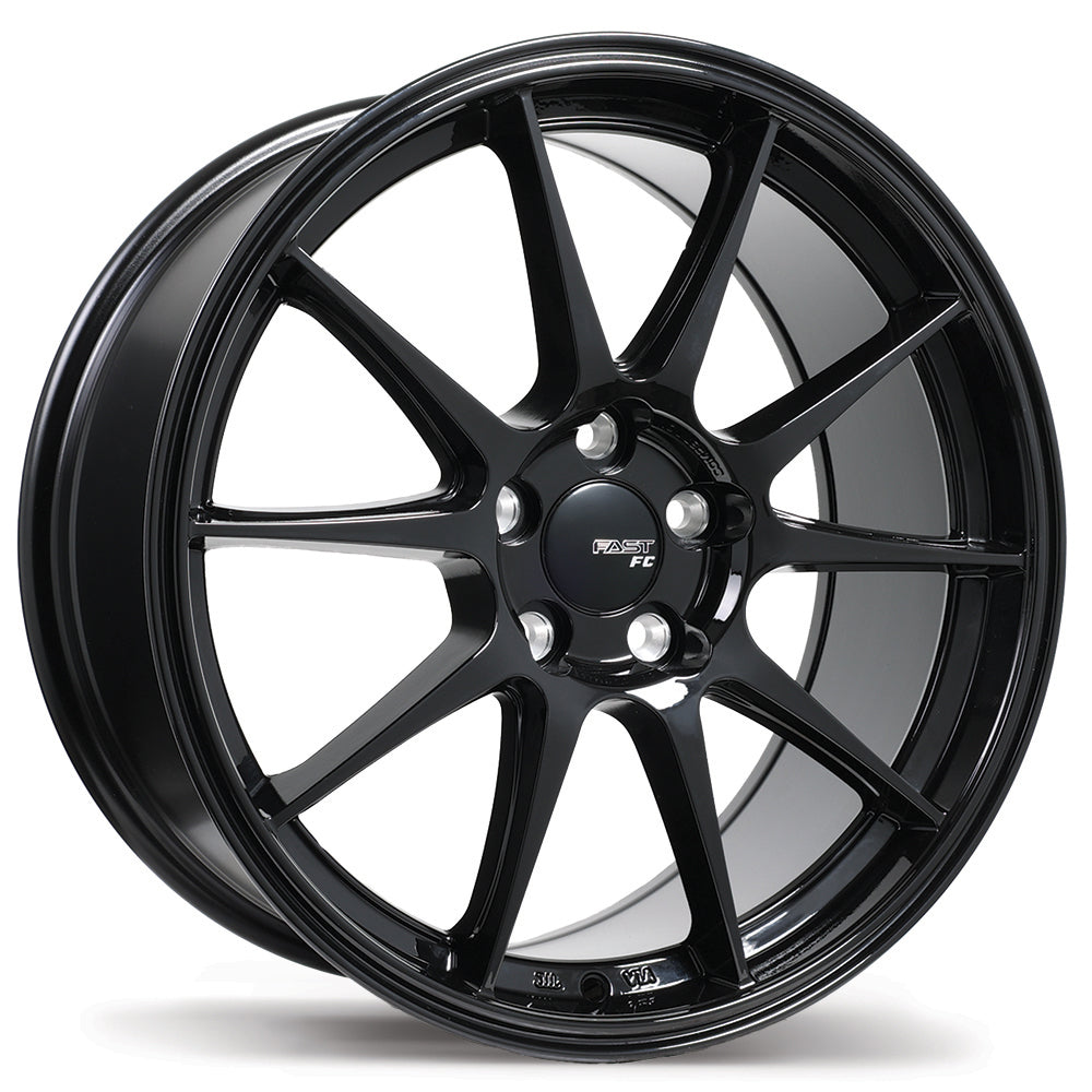 Fast Wheels FC08 19x8.0 5x112 ET40 72.6 Gloss Black