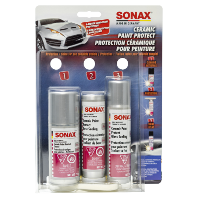 SONAX Ceramic Coating Kit - Prep, Base, Gloss